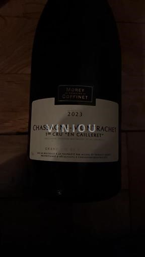 Borgogna Chassagne-Montrachet Premier Cru Morey Coffinet 1er Cru En Cailleret 2023