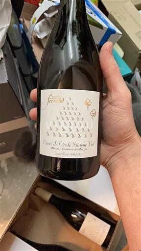 Viinit Blanc sec Cuvée de l'école Simone Tud Domaine Ferrand Non millésimé Ranska Burgundi Mâcon ja Mâcon-kylät AOC