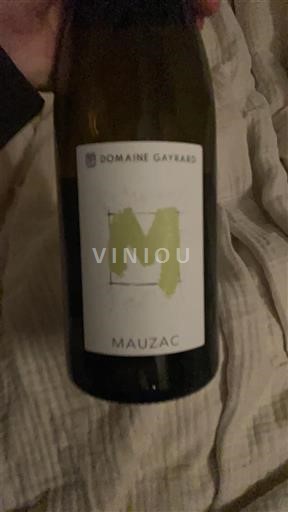Південний Захід Gaillac Domaine Gayrard Mauzac Без вінтажу