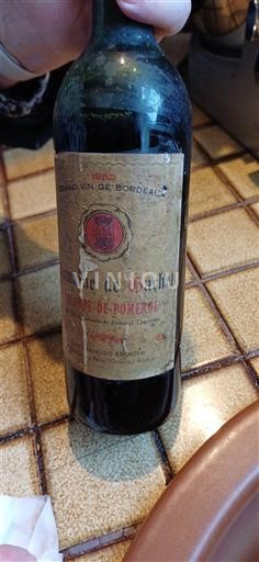 Bordeaux Lalande-de-Pomerol Domaine Gachet 1982