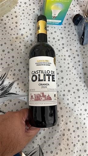 Vinos Rouge sec Crianza Castillo de Olite 2020 España Navarra Vino de España