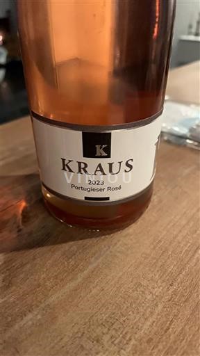 Вина Rosé sec Portugieser Rosé Kraus 2023 Німеччина Пфальц