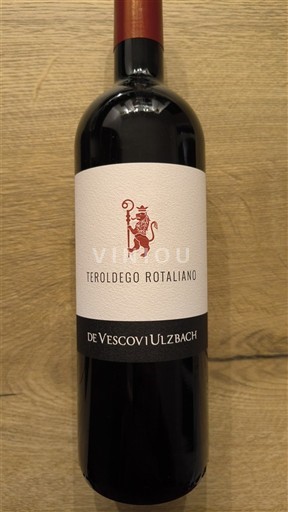 Wines Rouge sec De Vescovi Ulzbach 2023 Italy Trentino-Alto Adige Teroldego Rotaliano DOC