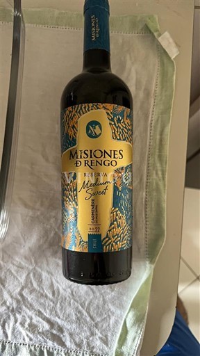 Vin Rouge sec Reserva Medium Sweet Misiones de Rengo 2022 Chili Maipo Valley Maipo Central