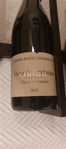 Божоле Pierre-Marie Chermette Cœur de Vendanges Vignes centenaires 2023