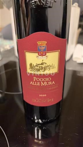 Toscana Määrittelemätön Banfi Poggio alle Mura 2020