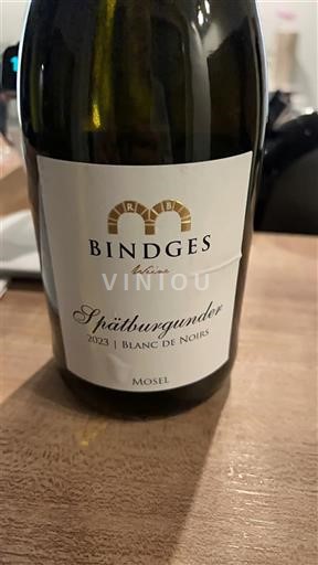 Moselle Bindges Spätburgunder Blanc de Noirs 2023