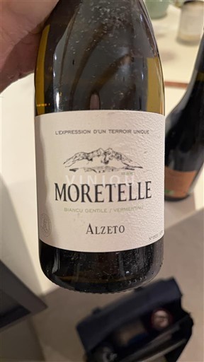Wines Blanc sec Alzeto Moretelle 2019 France Corsica Ajaccio AOC
