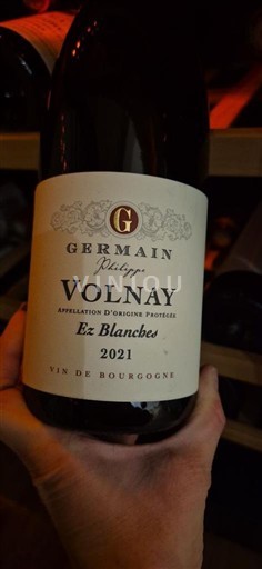 Вина Rouge sec Ez Blanches Germain Philippe 2021 Франція Бургундія Вольне AOC