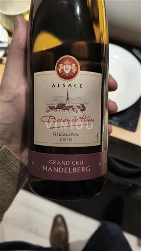 Alsasko Nespecifikováno Grand Cru Baron de Hoen 2019
