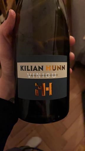 Viinit Blanc sec Grauburgunder Réserve Kilian Hunn 2016 Saksa Baden