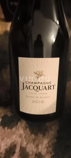 Vinos Espumosos Blanc brut Blanc de Blancs Champagne Jacquart 2016 Francia Champaña Champán AOC