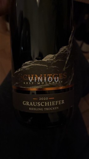 Вина Blanc sec Grauschiefer Schmitges 2020 Німеччина Мозель