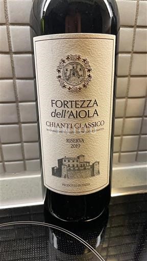Toscana Chianti Classico Fortezza dell'Aiola Riserva 2019