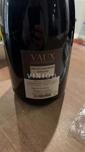 Schaumweine Blanc brut Erbacher Marcobrunn Riesling Brut Vaux 2018 Deutschland Rheingau