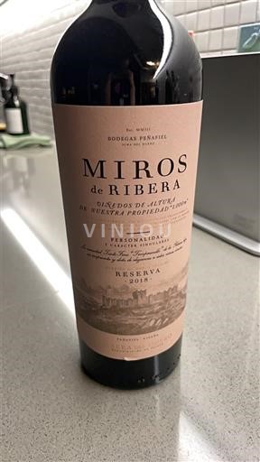 Castilia și León Ribera del Duero Bodegas Peñafiel Miros de Ribera Reserva 2018