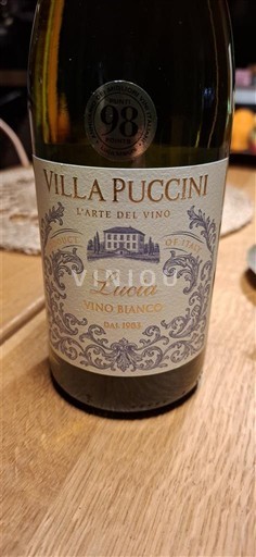 Viner Blanc sec Lucia Villa Puccini Non millésimé Italien Toscana IGT