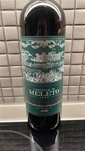 Toscana Chianti Classico Castello di Meleto 2020