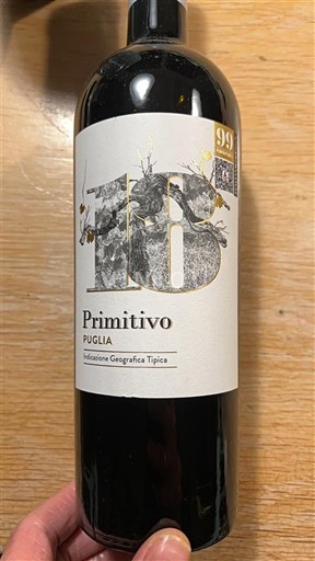 Apulien Ikke specificeret 16 Primitivo 2023