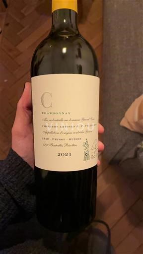 Вина Blanc sec C Chardonnay Vigneron artisan J.-P. Pellergin 2021 Швейцарія Женева AOC