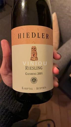 Вина Blanc sec Gaisberg Hiedler 2005 Австрія Нижня Австрія Кампталь DAC