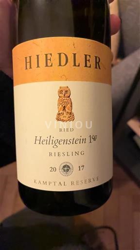 Vini Blanc sec Ried Heiligenstein 1ÖTW Hiedler 2017 Austria Bassa Austria Kamptal DAC DAC