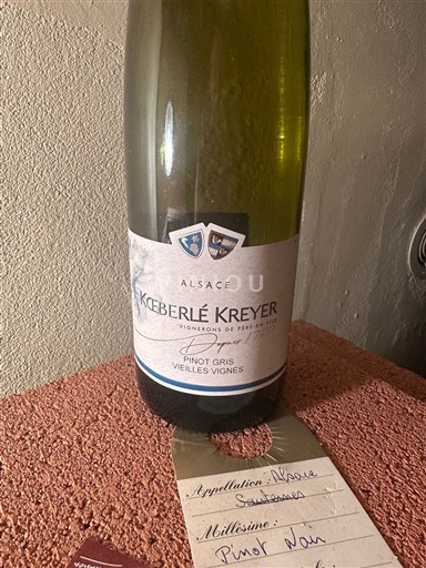 Ельзас Keberlé Kreyer Pinot Gris Vieilles Vignes 2023