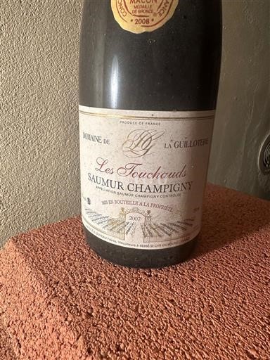 Луарська долина Сомюр-Шампіньї Domaine La Guilloterie Les Touchauds 2007