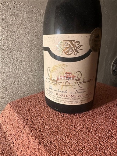 Valle del Ródano Côtes del Ródano Pueblos Domaine Richmand 2010