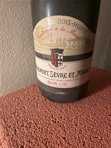 Vina Blanc sec Château Bois-Huaut 2002 Francija Dolina Loare Muscadet-sèvre-et-maine AOC