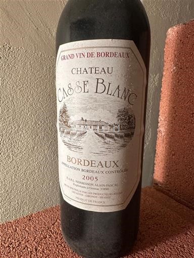Бордо Château Casse Blanc 2005