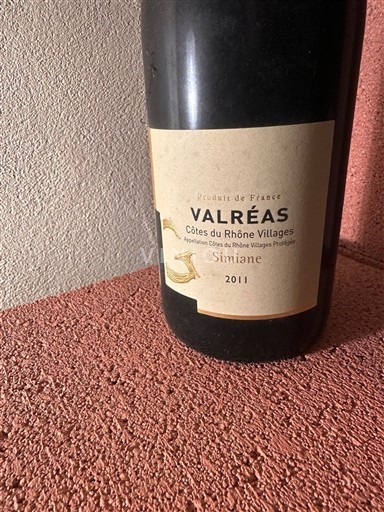 Rhônevallei Niet gespecificeerd Valréas Simiane 2011