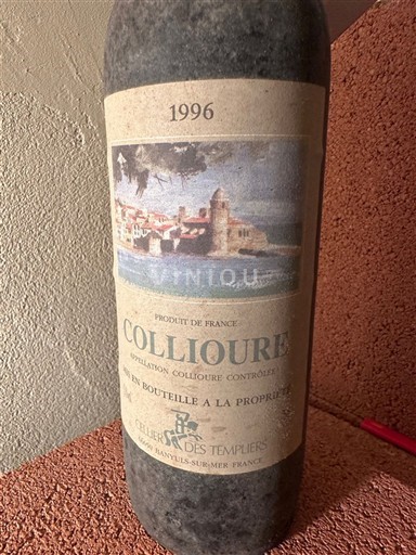 Руссільон Колліур Les Celliers des Templiers 1996
