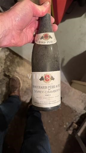 Burgundsko Gevrey-Chambertin Bouchard Père & Fils 1971