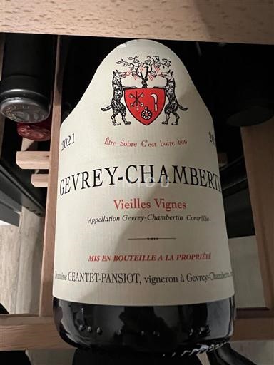 Burgundsko Gevrey-Chambertin Domaine Geantet-Pansiot Vieilles Vignes 2021