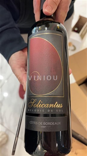 Bordeaux Côtes de Bordeaux Solicantus Mélodie du Sol 2022