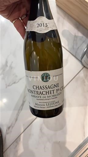 Burgundi Määrittelemätön Premier Cru Maison Lejeune Abbaye de Morgeot 2015