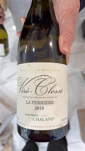Bourgondië Viré-Clessé Jean-Marie Chaland La Perrière 2019