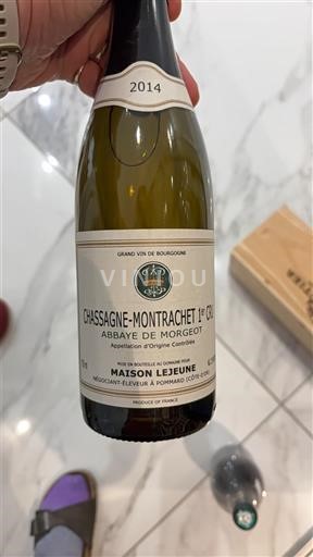 Burgundi Määrittelemätön Premier Cru Maison Lejeune Abbaye de Morgeot 2014