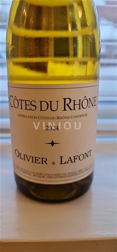 Rhône-dalen Côtes-du-Rhône Olivier & Lafont 2024