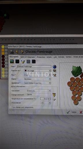 Bordeaux Saint-Émilion Grand Cru Grand Cru Château Fombrauge 1959