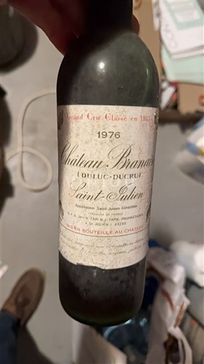 Vine Rouge sec Château Branaire (Duluc-Ducru) 1976 Frankrig Bordeaux Saint-Julien AOC Grand Cru
