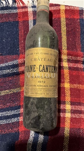 Bordeaux Margaux Grand Cru Château Brane-Cantenac 1972