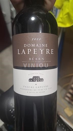 Sud-Ouest Béarn Domaine Lapeyre 2020