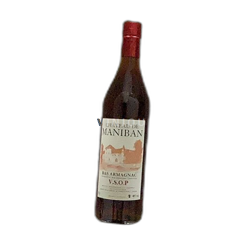Armagnac VSOP Château de Maniban Château Castarède 1a Ranska Lounais-Ranska Bas-Armagnac
