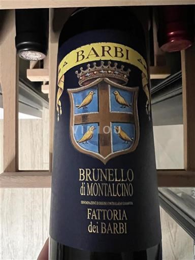 Toscana Brunello di Montalcino. Fattoria dei Barbi 2021