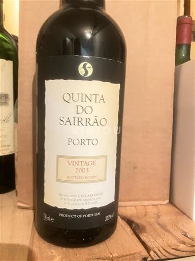 Portugal Oporto Quinta do Sairrão Vintage 2003