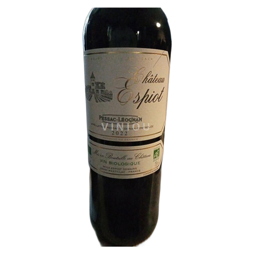 Bordeaux Pessac-Léognan Espiot 2022