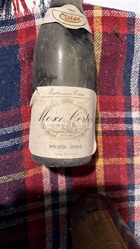 Вина Rouge sec Guillaume Cruse 1969 Франція Бургундія Aloxe-Corton AOC Grand Cru
