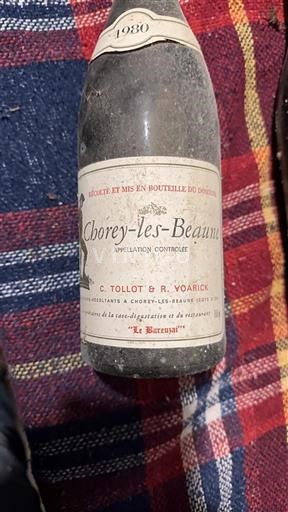 Burgundsko Chorey-lès-Beaune Tollot-Beaut Le Barreau 1980